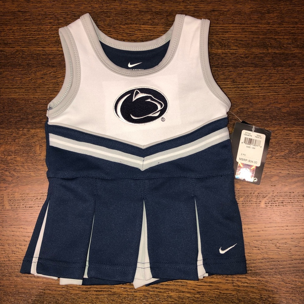Nike Penn State Baby Girl Cheerleading Dress 12m